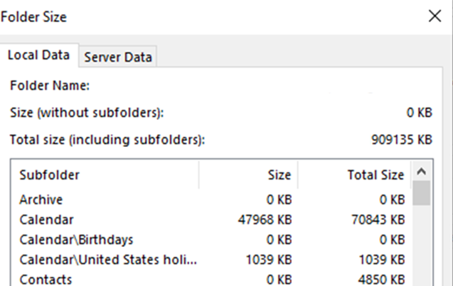 Clean Up Outlook Mail