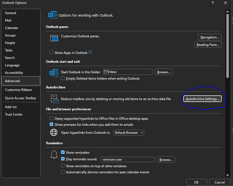 Clean Up Outlook Mail