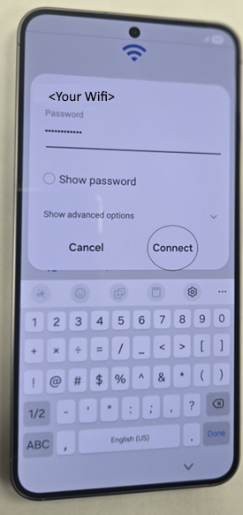 Enrolling an Android Phone