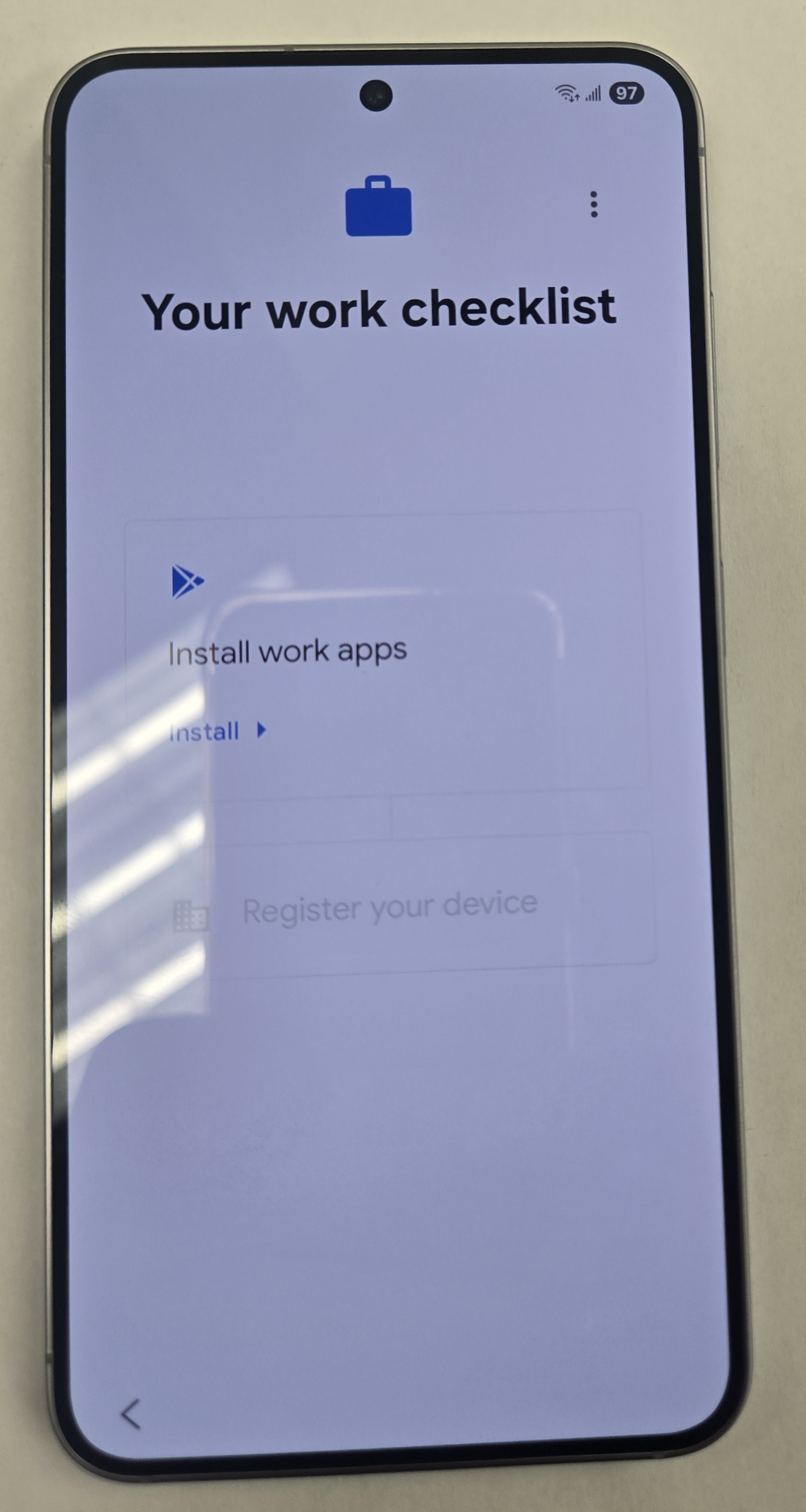 Enrolling an Android Phone