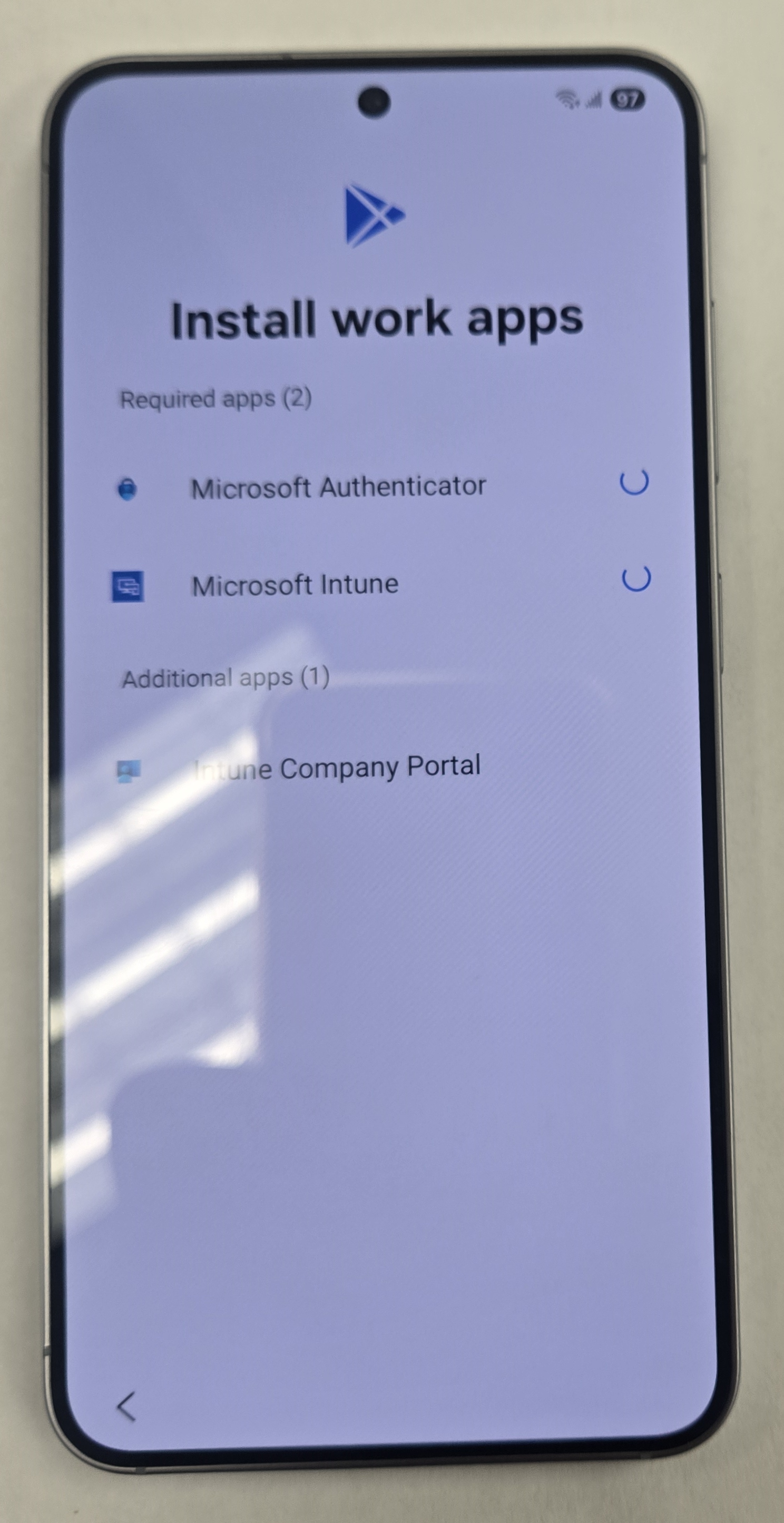 Enrolling an Android Phone