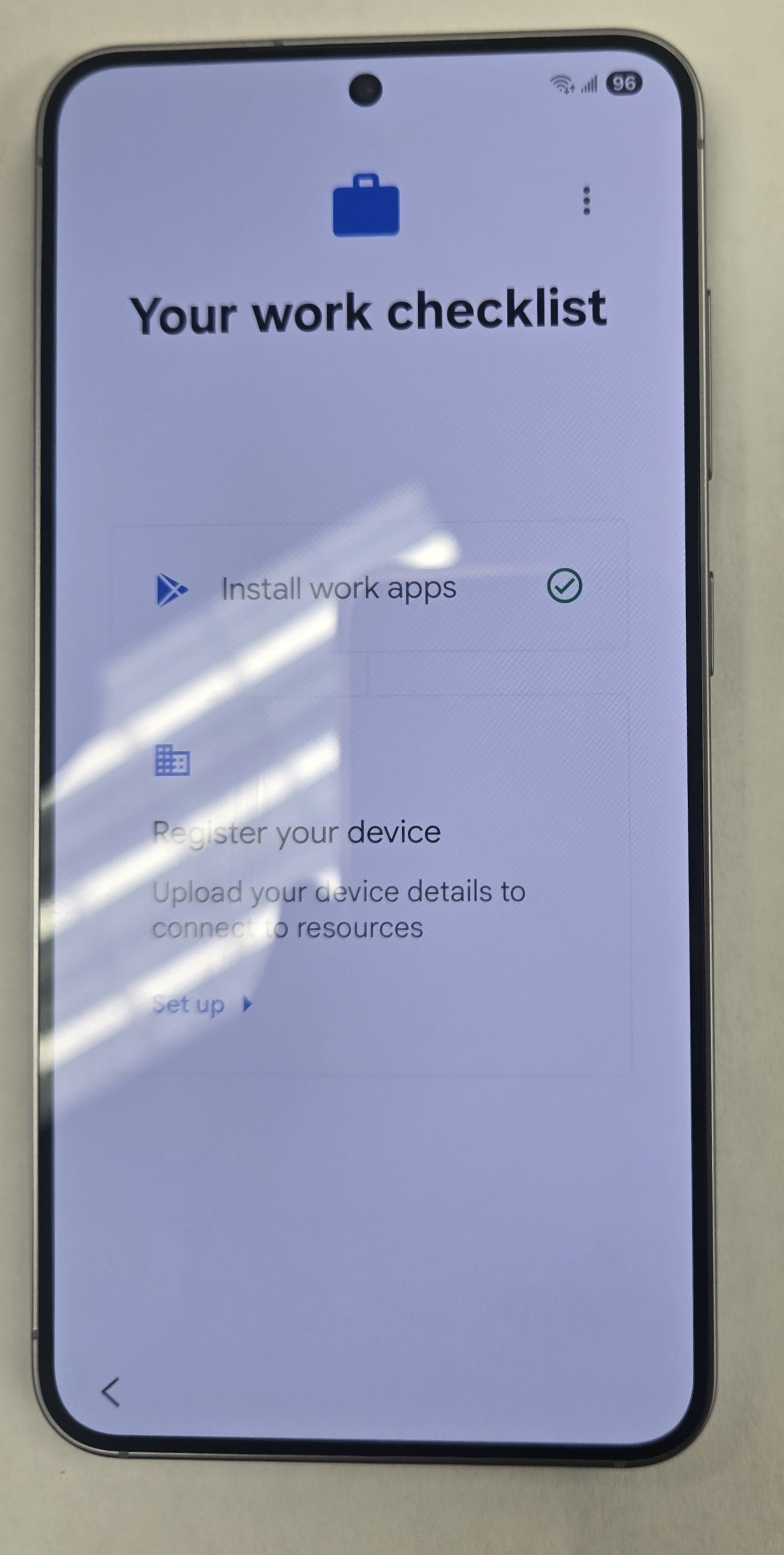 Enrolling an Android Phone