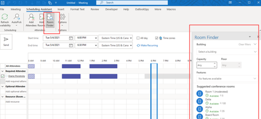 Resources in Exchange Don't Respond to Meeting Requests 