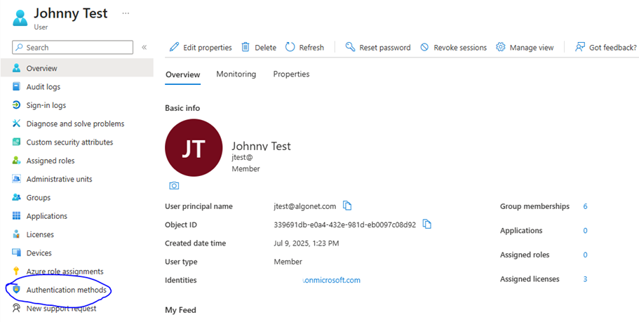 Temporarily Sign in as a User