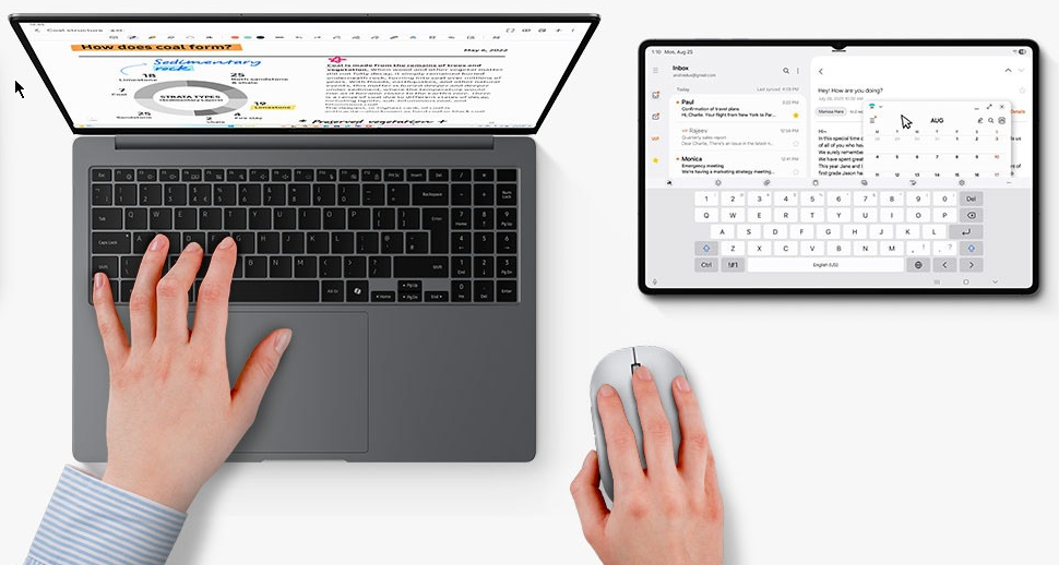Samsung Galaxy Tablet as a Second Screen