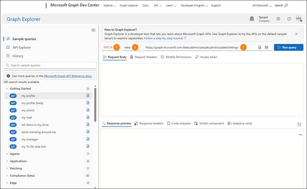 changing photos in Microsoft 365